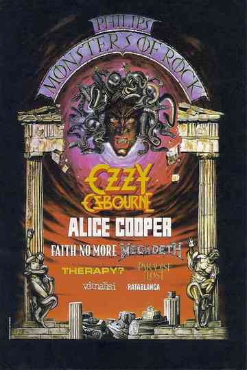 Ozzy Osbourne: [1995] Monsters Of Rock Chile Poster