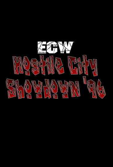 ECW Hostile City Showdown 1996 Poster