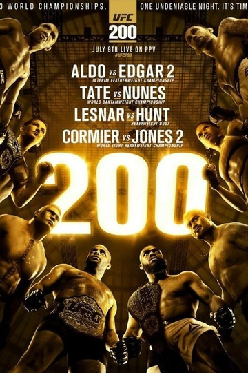 UFC 200 Tate vs Nunes