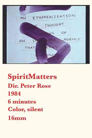 SpiritMatters Poster