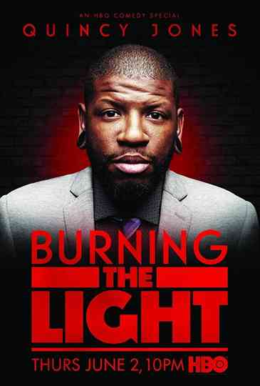 Quincy Jones Burning the Light Poster
