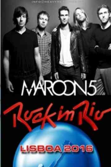 Maroon 5 - Rock In Rio Lisboa Poster
