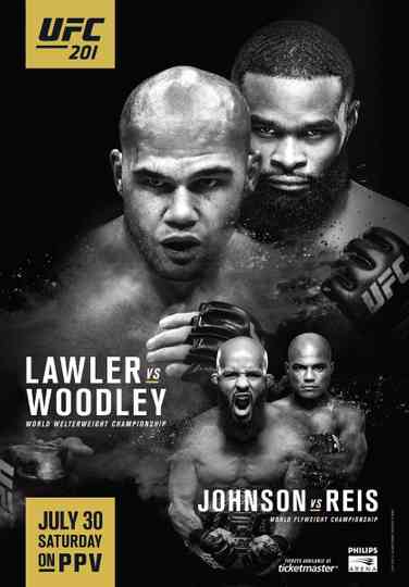 UFC 201 Lawler vs Woodley