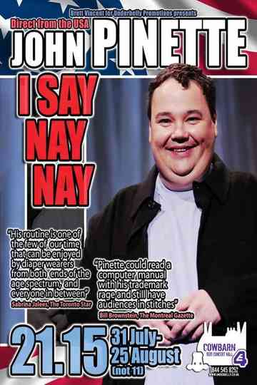 John Pinette I Say Nay Nay Poster