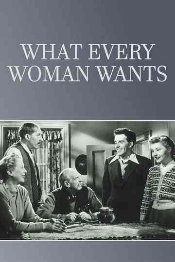 What Every Woman Wants Poster