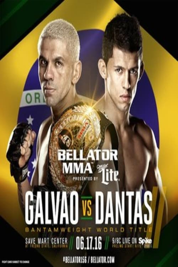 Bellator 156  Galvao vs Dantas 2 Poster