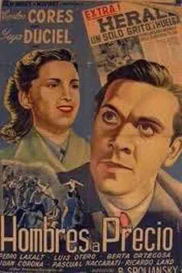 Hombres a precio Poster