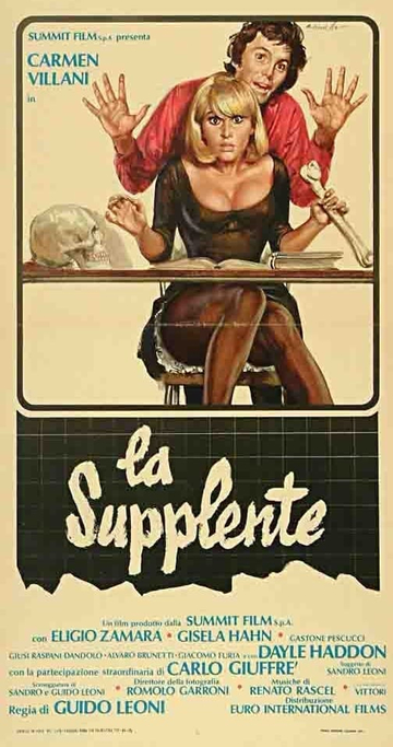 La supplente Poster