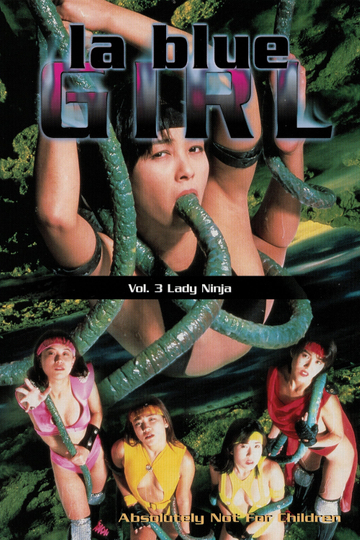 La Blue Girl 3 Lady Ninja Poster