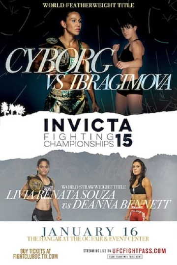 Invicta FC 15 Cyborg vs Ibragimova Poster