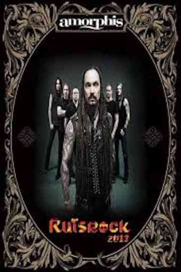 Amorphis 2013 Ruisrock Festival Poster