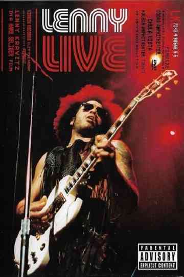 Lenny Kravitz  Lenny Live Poster