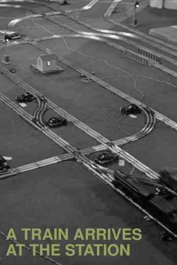 A Train Arrives at the Station Poster