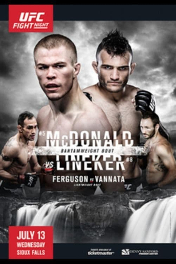 UFC Fight Night 91 McDonald vs Lineker Poster