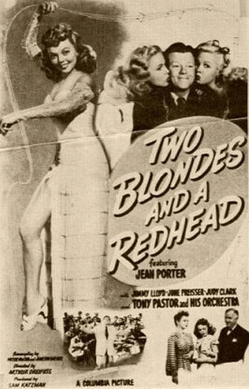 Two Blondes and a Redhead Poster