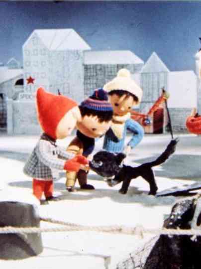 Bootsmann auf der Scholle Poster