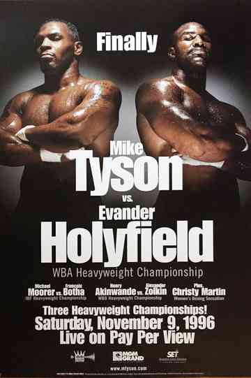 Mike Tyson vs Evander Holyfield I Poster