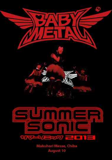 BABYMETAL - Live at Summer Sonic 2013 Poster