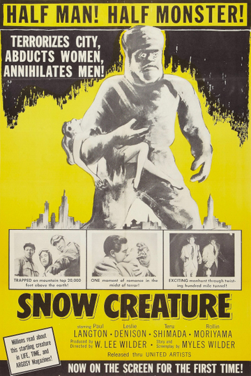 The Snow Creature Poster