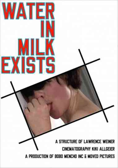 Water in Milk Exists Poster