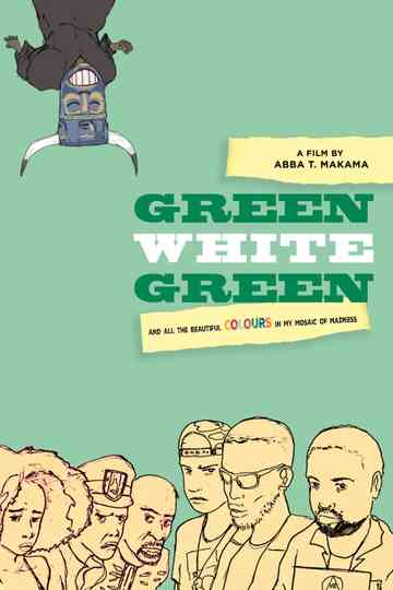 Green White Green Poster