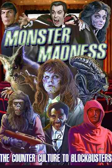 Monster Madness The Counter Culture To Blockbusters Poster