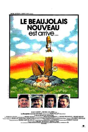 Beaujolais Nouveau Is Arrived Poster