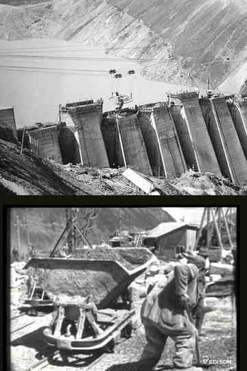 La diga del ghiacciaio Poster