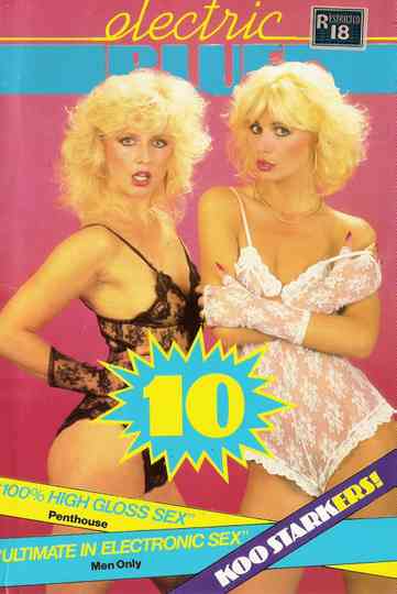 Electric Blue 10 Poster