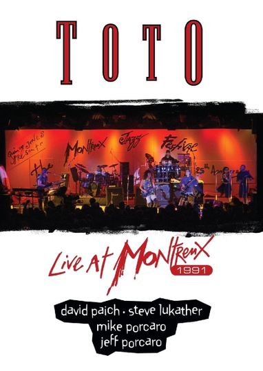 Toto  Live at Montreux 1991 Poster