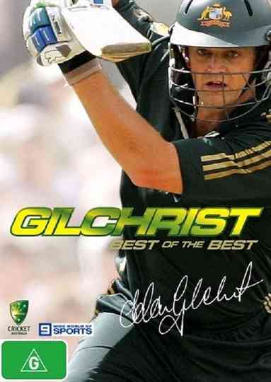 Adam Gilchrist  The Best Of The Best Poster