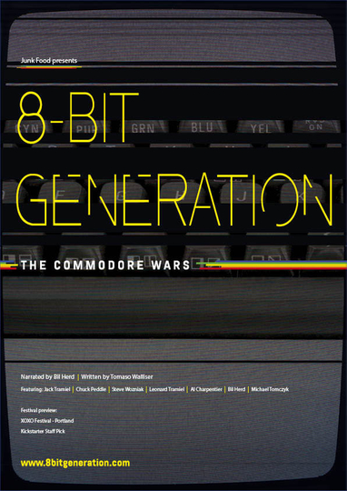 8 Bit Generation The Commodore Wars Poster