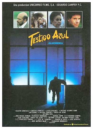 Testigo azul Poster