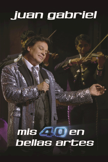 Juan Gabriel Mis 40 en Bellas Artes