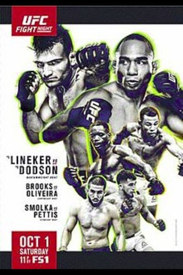 UFC Fight Night 96 Lineker vs Dodson Poster