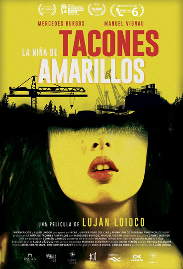 La niña de tacones amarillos Poster