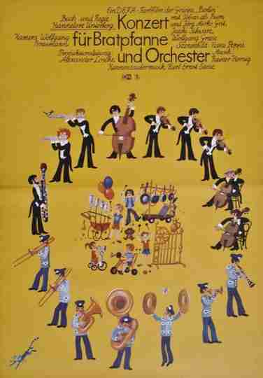 Konzert für Bratpfanne und Orchester Poster