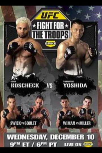 UFC Fight Night 16 Fight for the Troops Poster