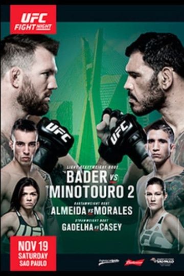 UFC Fight Night 100 Bader vs Nogueira 2