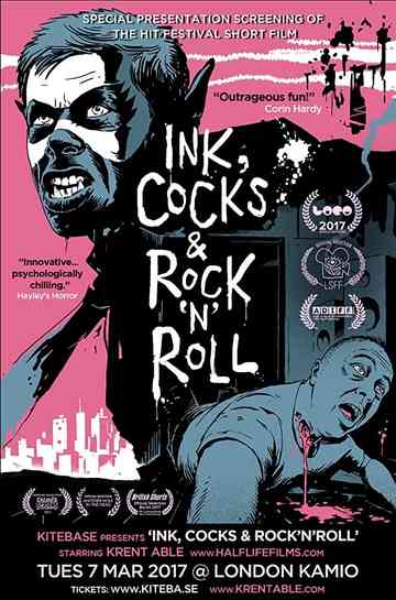 Ink, Cocks & Rock'n'Roll Poster