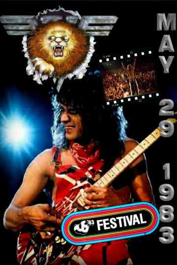 Van Halen Live at US Festival Poster