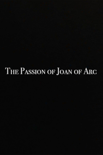 The Passion of Joan of Arc