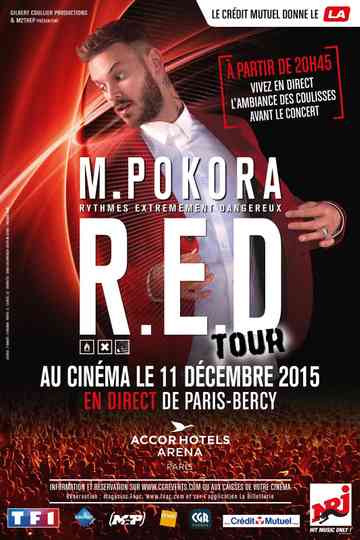 M Pokora -  Red Tour Poster