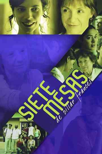 Seven Billiard Tables Poster