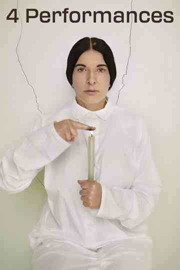 4 Performances by Marina Abramovic 1975-1976 Poster