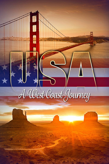 USA A West Coast Journey Poster