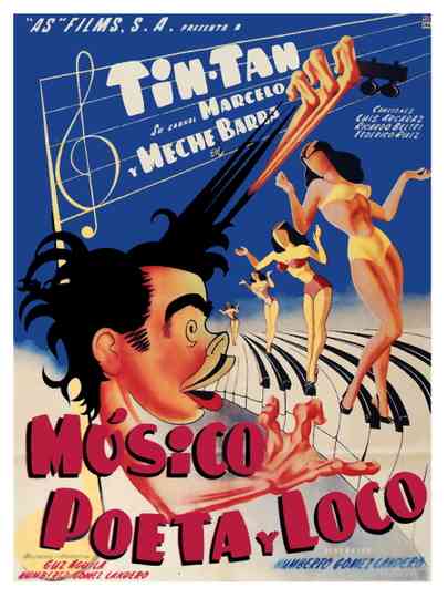 Músico, poeta y loco Poster