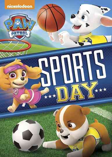 PAW Patrol Sports Day poster