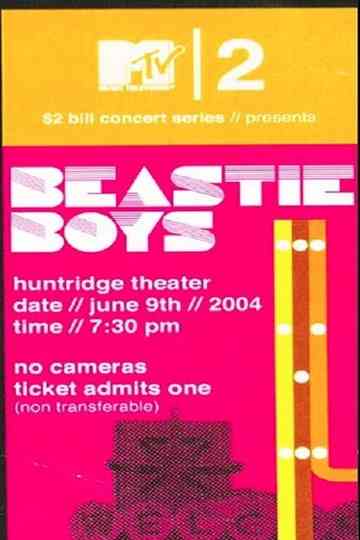 Beastie Boys 2 Bill Poster