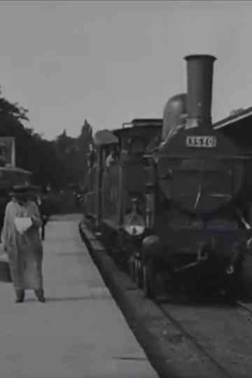 Arrival of a Train Poster